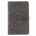 thumbnail image 2 of Galaxy Tab A 8.0 2018 Case, Dteck Slim Fit Embossed Flower Pattern PU Leather Folio Stand Case with Card Holders Cover for Samsung Galaxy Tab A 8 inch 2018 Release SM-T387 Tablet, Gray, 2 of 7
