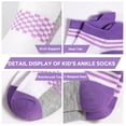 thumbnail image 5 of Kids Socks Boys Sock 12 Pairs Ankle Athletic Short Low Cut Socks for Boys Kids Girls 1-14 Years, 5 of 7