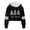 Black, variant on Christmas Hoodie for Girl Graphic Oversized Hoodies Long Sleeve Pullover Tops with Pocket Oversized Hoodies Christmas Sweatshirt 13-14 Years