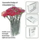 thumbnail image 5 of Clear Book Flower Vase Creative Transparent Vase Modern Decorative Vases, 5 of 5