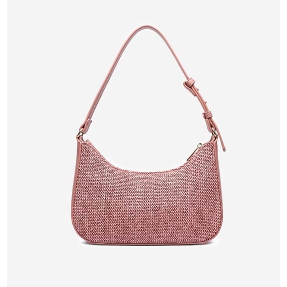 Women's Small Straw Shoulder Bag