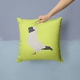 thumbnail image 2 of Nun Pigeon Green Fabric Decorative Pillow, 2 of 4