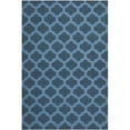 thumbnail image 6 of Safavieh Dhurries Hand-Woven Wool Blue Area Rug, 6 of 6