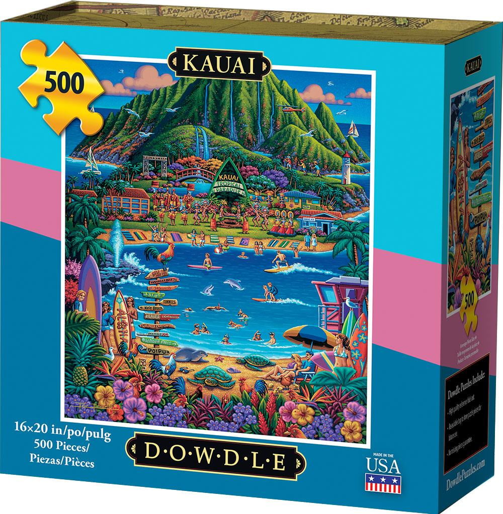 Dowdle Jigsaw Puzzle Kauai 500 Piece