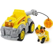 Paw Patrol, Mighty Pups Super Paws Rubble?s Deluxe Vehicle with Lights and Sound