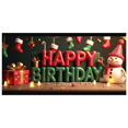 thumbnail image 6 of LUUFILx Happy Birthday Backdrop Banner Photography Props Party Supplies Decorations Background Celebration Party Decors Event Banner, 6 of 9