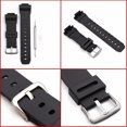 thumbnail image 2 of ZheElen Watch Strap Compact Size Silicone Band Tightness Watches Accessories Replaced Part Firm Structure Lightweight Rubber Straps, 2 of 7