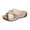 White, variant on Peep Toe Wedge Platform Sandals for Women, Summer Thick Sole Casual Shoes with Chain Strap, Comfortable Fashion Sandals