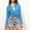 *Blue, variant on Women's Long Sleeve Button Down Sequin Shirt, Satin Shirt Silk Blouse Top , Casual Business Blouse Black,Womens Plus XXL