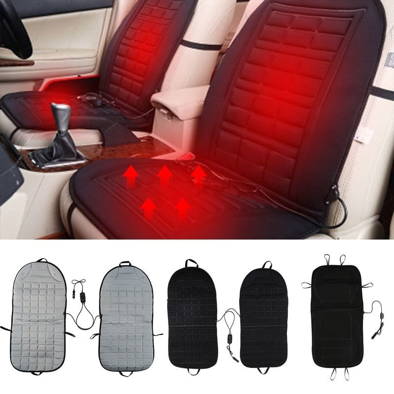 12V Heated Car Front Seat Cover Car Winter Heated Pad Heated Car Seat Covers Cushion Winter