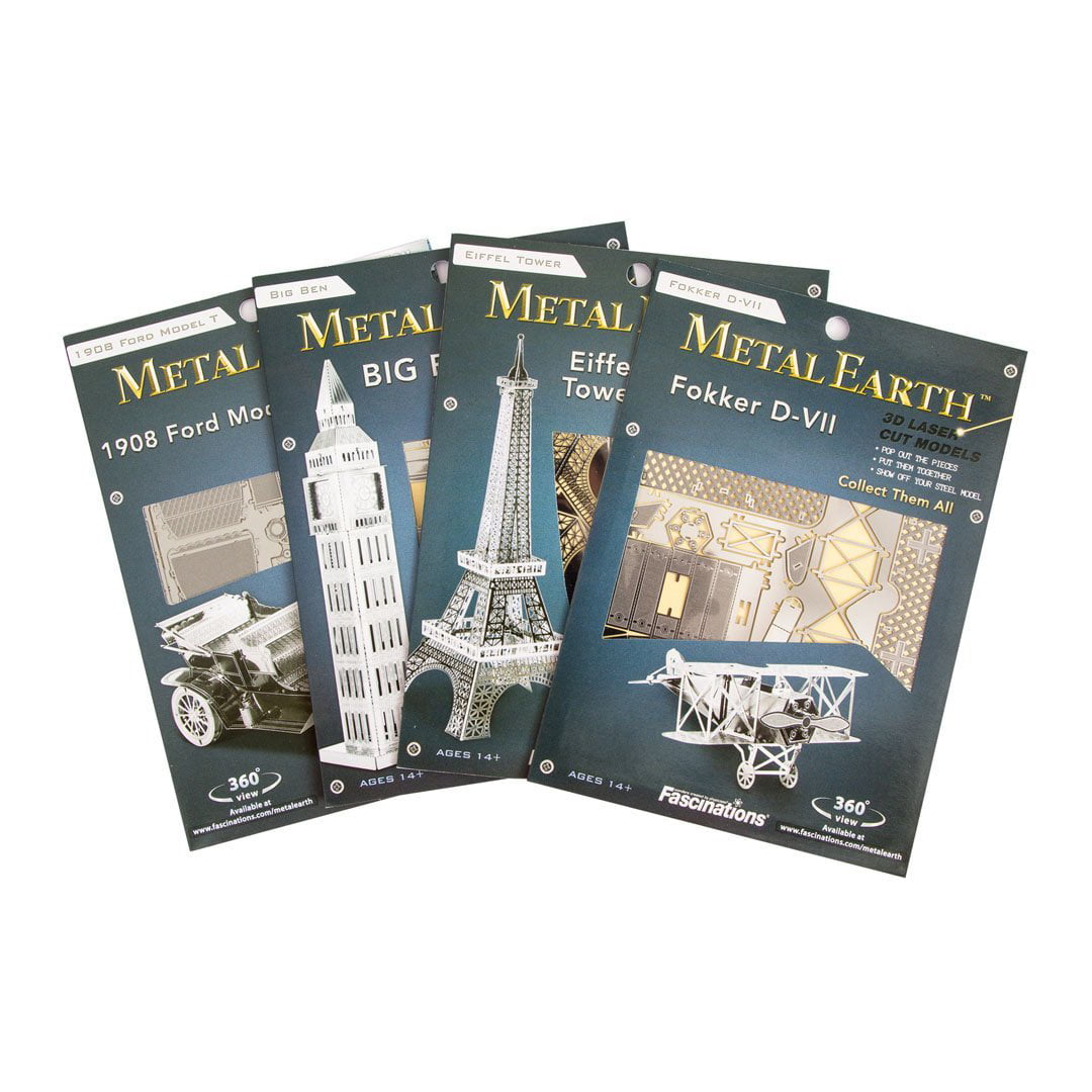 Fascination Metal Earth Hubble Telescope 3D Laser Cut Metal Model Kit 