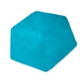 thumbnail image 2 of Xuanheng Kids Tent Carpet Non Slip Rug Playhouse Pad Mat Soft Rug Hexagon Rug Floor Blue, 2 of 8