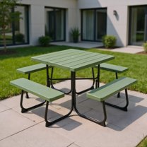 northbeam X-Frame Picnic Table Dining Set - Walmart.com