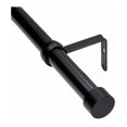 thumbnail image 5 of Umbra Cappa Expandable Single Curtain Rod 66-120" Brushed Black, 5 of 8
