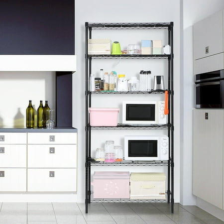 shelving rack tier langria duty garage wire organization heavy unit storage kitchen
