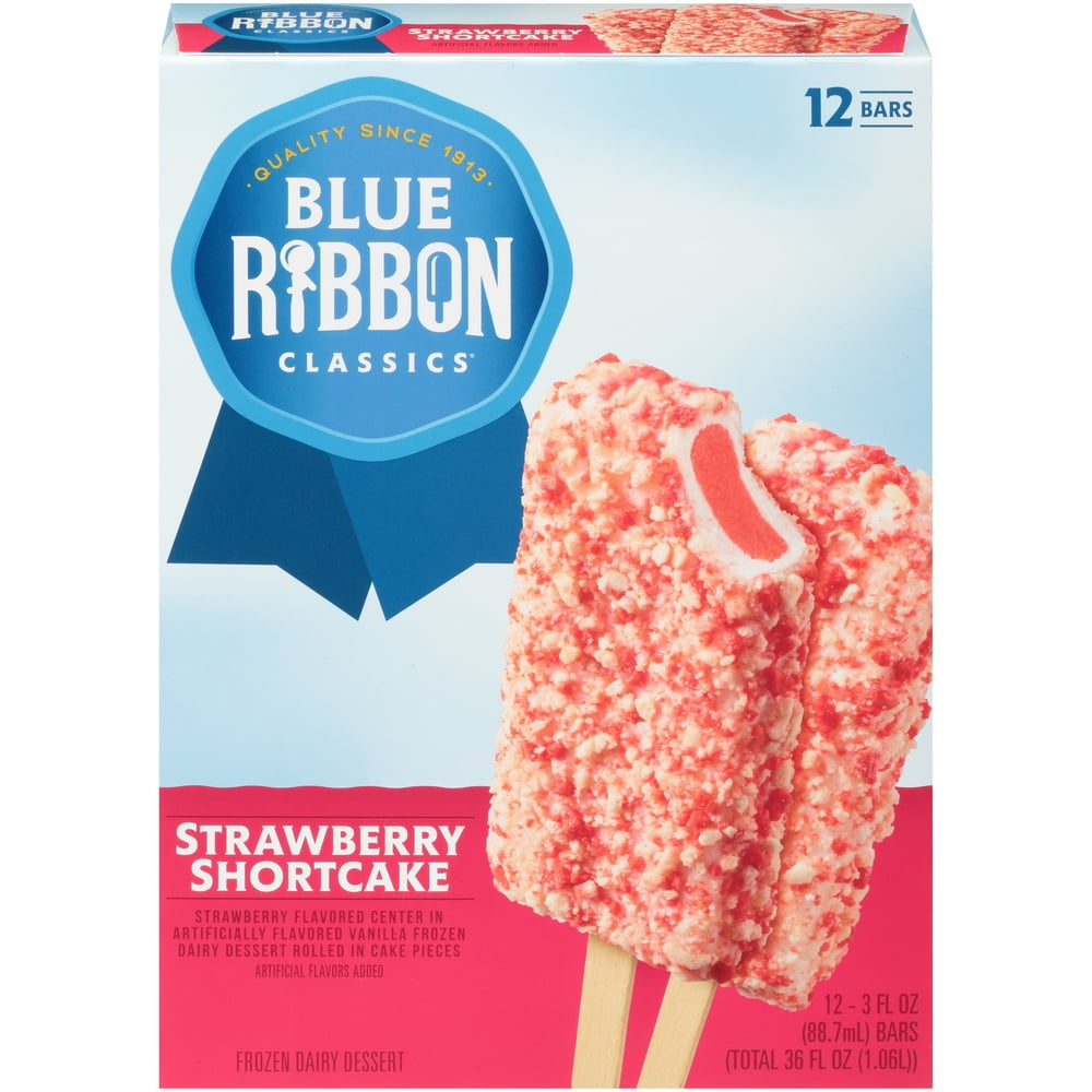 Blue Ribbon Classics Strawberry Shortcake Frozen Treat Bar Walmart