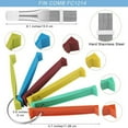 thumbnail image 4 of 5Pcs Air Conditioner Fin Cleaner Set 3 Different Fin Comb Condenser Fin Straightener and 2 Different Brush Condenser Complete Category Evaporator Radiator Repair Clean Set, 4 of 13