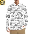 thumbnail image 2 of Wancir Men's Sun Protection Shirts UV SPF UPF 50+ Long Sleeve Rash Guard Fishing Running Quick Dry Lightweight, 2 of 8