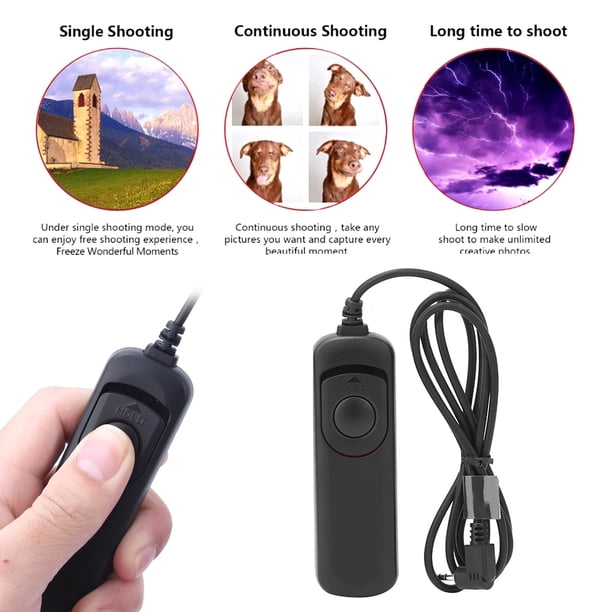 Controlador Remoto Del Obturador, Carcasa De Plástico Diseño Ergonómico Obturadores De Cámara Disparador Tamaño Portátil Para GFX50S X-H1 X-Pro2 X-T3 X-T2