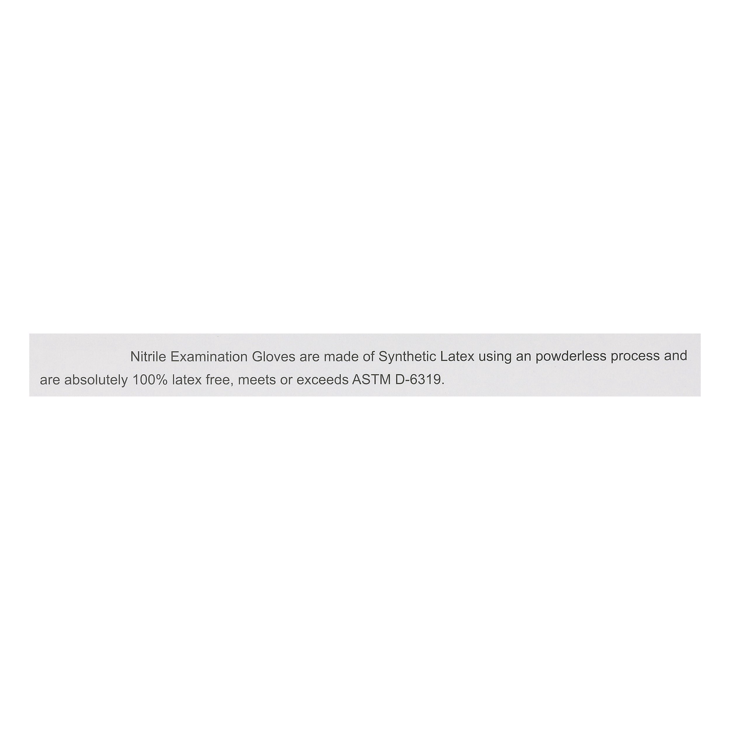 Nitrile Exam Gloves, Latex-Free, Blue, X-Large, Each (100 pieces per box)