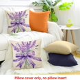 thumbnail image 4 of Creowell Flower Bow Polka Dots Pillow Covers Decoration Square Cushion Cover for Home Sofa Couch 20x20in, 4 of 5