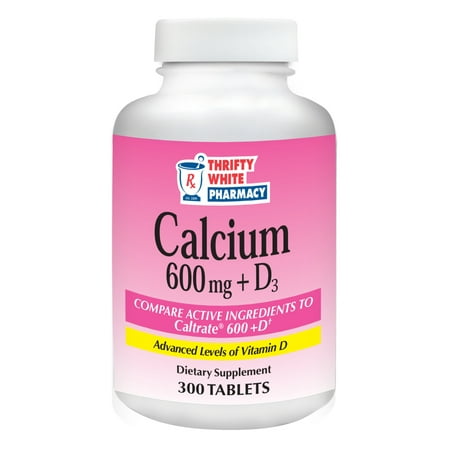 calcium tablets thrifty d3 mg