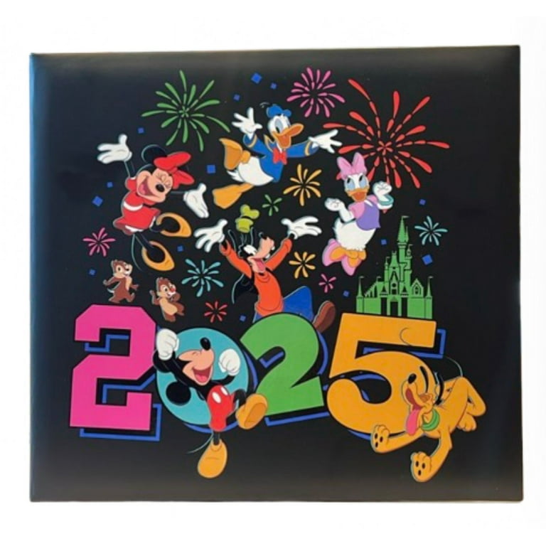 Disney Parks WDW 2025 Mickey Mouse & Friends Photo Album New with