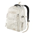 thumbnail image 3 of Backpack for Men and Women, Water Resistant College School Bag, Lightweight Travel Backpack, Large Size, Creamy White, 3 of 9