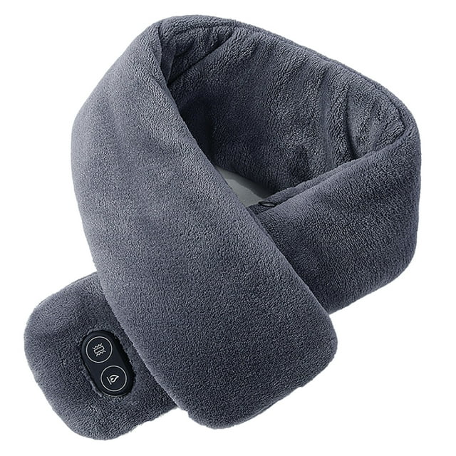 Bangcool Heated Scarf Electric Fluffy Soft Unisex Neck Heating Scarf Heating Neck Wrap