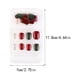 thumbnail image 4 of Uñas postizas Soidarity a la moda gelatina de goma Tipo 7 F741, 4 of 6