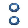 thumbnail image 3 of stanreset 5M Line Car Interior Decor Strip Red Point Edge Gap Door Panel Accessories TrimM blue 2Set, 3 of 6