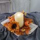 thumbnail image 4 of Pumpkin Sunflower Candle Candle Holders Aroma Wreath Circles Decorative Supplies Table Decorations, 4 of 5