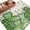 Beige Green, variant on St. Patrick's Round Area Rug 3.3Ft Washable Circle Rugs for Dining Room Table, Lucky Shamrock Green Eucalyptus Floral Vintage Non-Slip Carpet Floor Mats Indoor Outdoor Carpet Runner Home Decor