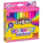Cra-Z-Art Hot & Bright Colored Broadline Markers - 20 Count