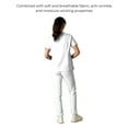thumbnail image 7 of Members Only Cordoba 5-Pocket Scrub Top for Women - White - 2XL, 7 of 7