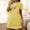 Yellow, variant on Sakmal Black Moomoos for Women Sleep Short Comfy Mumu Dress Short Sleeve Butterfly Print Nightgowns for Women