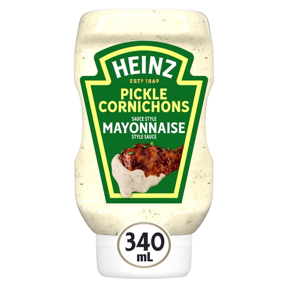 Sauce Style Mayonnaise Aux Cornichons, Bouteille