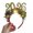 Yellow, variant on bestolf 2026 New Year Hairband Glitter-Coated Headband Sparkling Numbers Design Hair Hoop Festive Hair Accessory