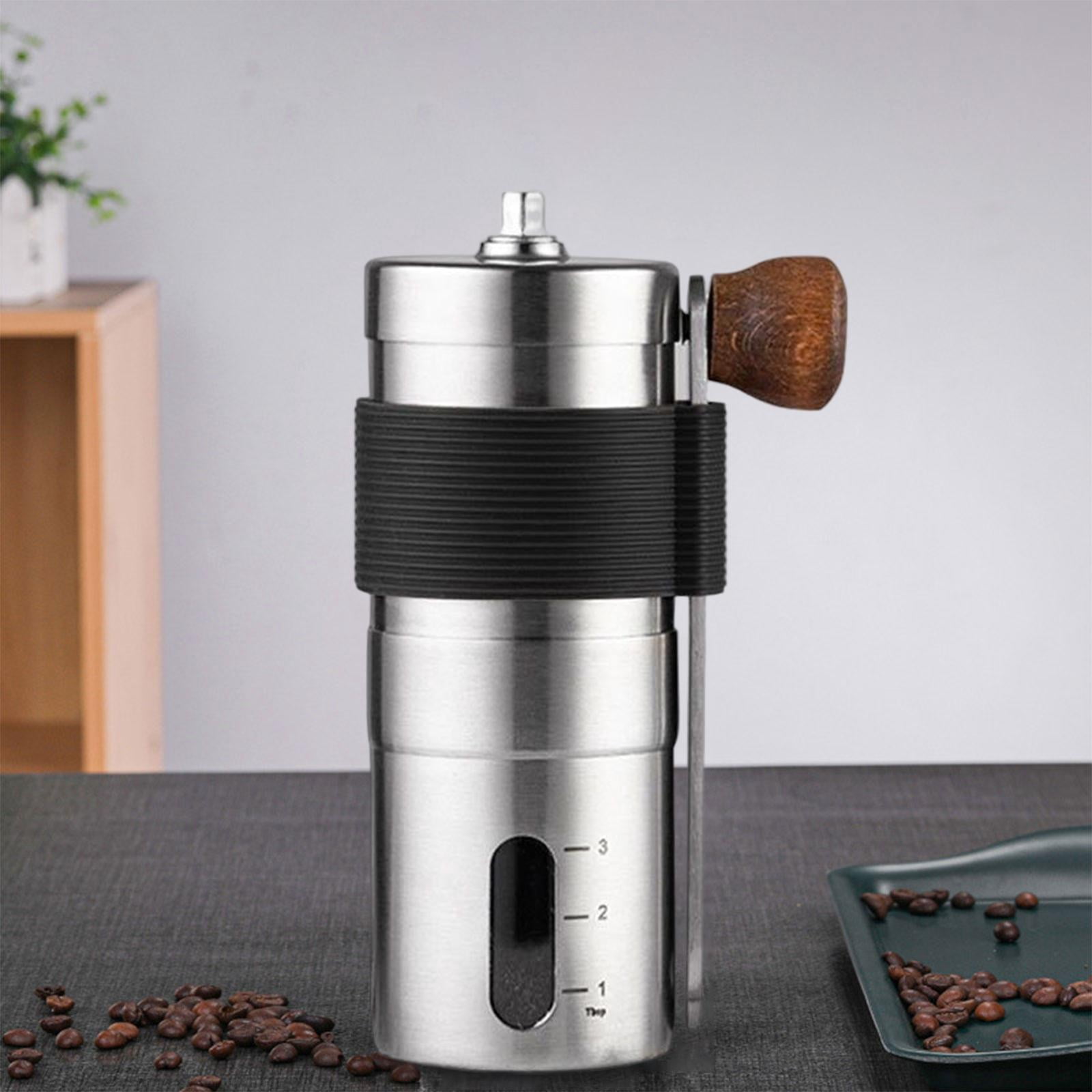 Nishiyuenyi Manual Burr Coffee Grinder Spice/Nuts Grinding Mill for Travel Restaurant Office