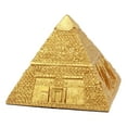 thumbnail image 5 of Ebros Golden Ancient Egyptian Gods Carved Pyramid Hinged Jewelry Box Figurine Decorative Trinket Box Statue, 5 of 6