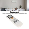 thumbnail image 3 of AR RAJ1E Remote Control, AAA Battery Powered Air Conditioner Remote Clear Display Replacement Universal  For AR RAH2E For AR RAH1E, 3 of 8