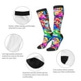 thumbnail image 6 of Lsque Mario Printed Crew Socks Men's Women's LightWeight Thin Casual Calf Socks ,Knee High Socks,Cotton Socks, 6 of 9