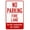 H219, variant on Handicap Parking Sign Access At Side Of Building Accessible Symbol And Right Arrow Metal Warning Signs Cautions Security Tin Safety for Street Business Wall Decor 8x12 Inch