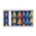thumbnail image 2 of JIALIOU Nylon Trifold Card Wallet with ID Window Zipper Pocket for Men Women Teen Colorful Tree, 2 of 7