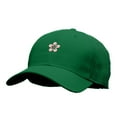 thumbnail image 2 of Cherry Blossom Embroidered Low Profile Cap - Kelly OSFM, 2 of 5