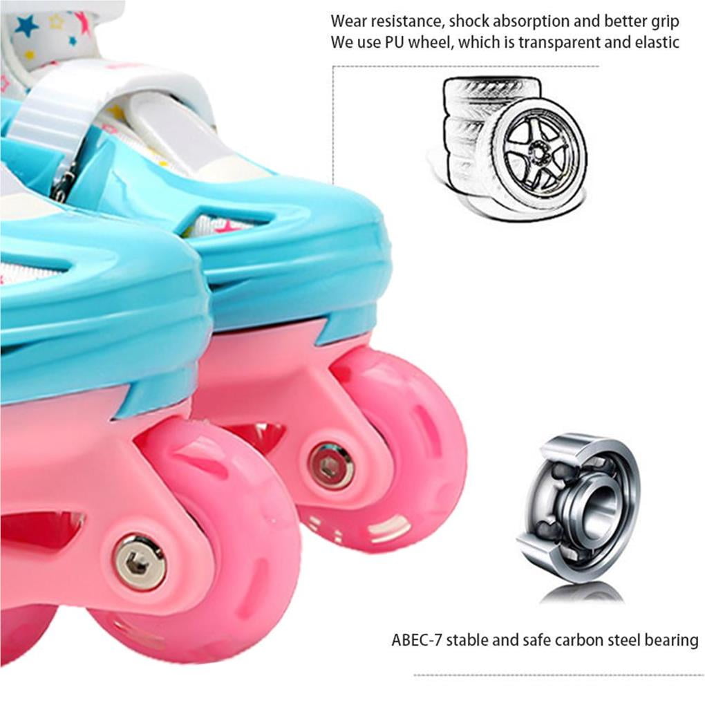 Roues Roller Quad Chaussure Amovible Maoww Patins à Roulettes Quad