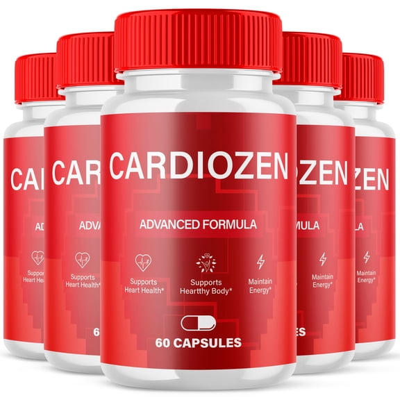 Cardiozen Blood Balance Support Pills Advanced Formula Vitamin Supplement 300 Capsules