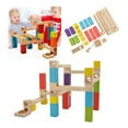 thumbnail image 2 of Wooden Educational Track Building Set for Kids Ages 3 to 6 Years Old Assembly Construction Toy for Spatial and Development, 2 of 8