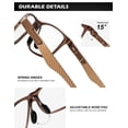 thumbnail image 4 of Gafas antiluz azul ANYLUV Lightweight Al-Mg Metal, 4 of 8
