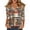 Gray, variant on Women's T Shirt Print 3/4 Sleeve Daily Weekend Fashion Basic V- Neck Regular Top Green M